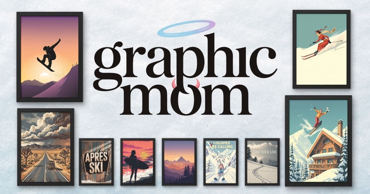 Graphic Mom tees