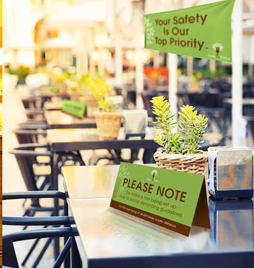 Restaurant signage